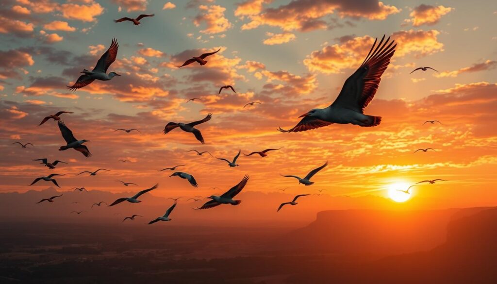 Migration von Zugvögeln