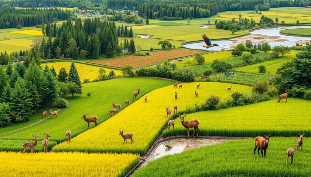 Einfluss von Landwirtschaft