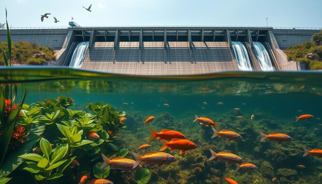 Einfluss von Staudämmen auf Flussökosysteme