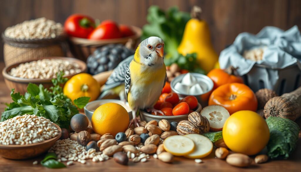 was dürfen Wellensittiche essen