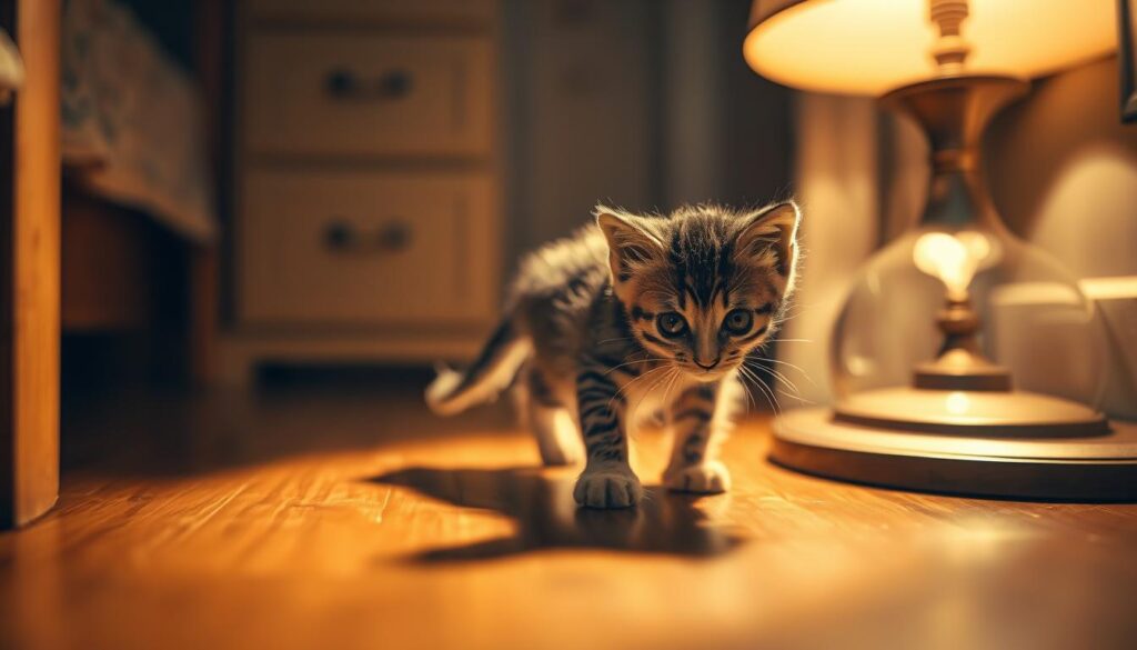 Katzenverhalten in der ersten Nacht Katzenverhalten in der ersten Nacht