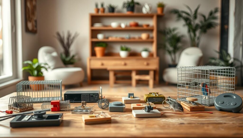 Mäusefallen stellen Methoden