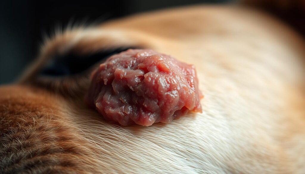 Hundehautpflege bei Warzen