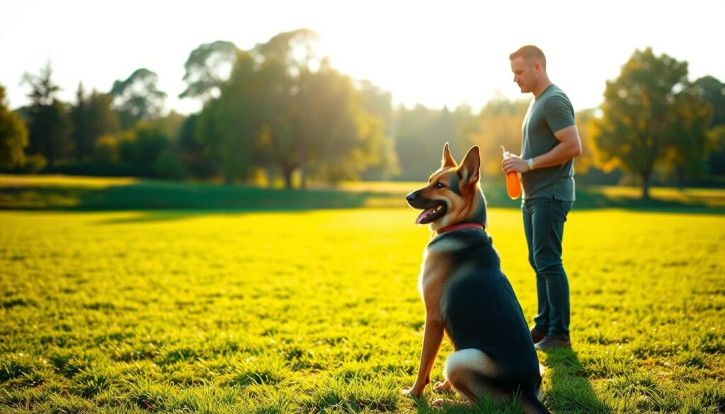 Fortgeschrittene Hundekommandos Training