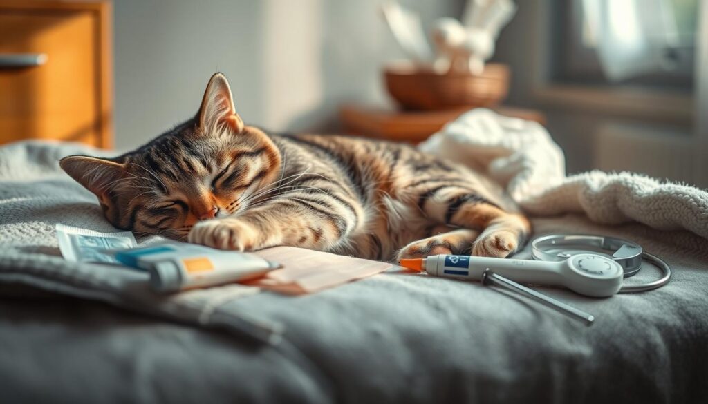 Katze medizinische Behandlung Katze medizinische Behandlung