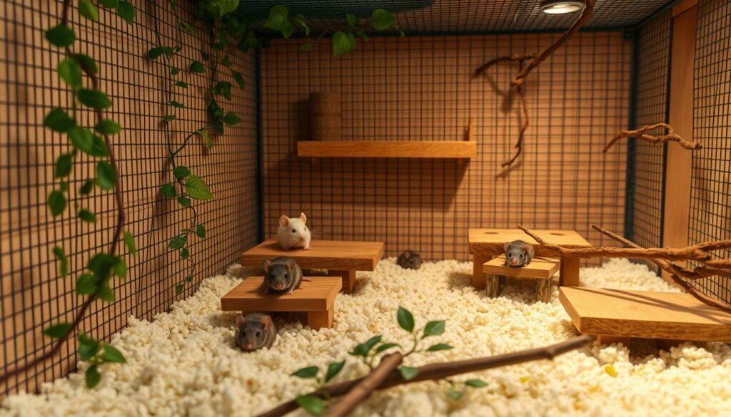 Mäusekäfig Pflegetipps