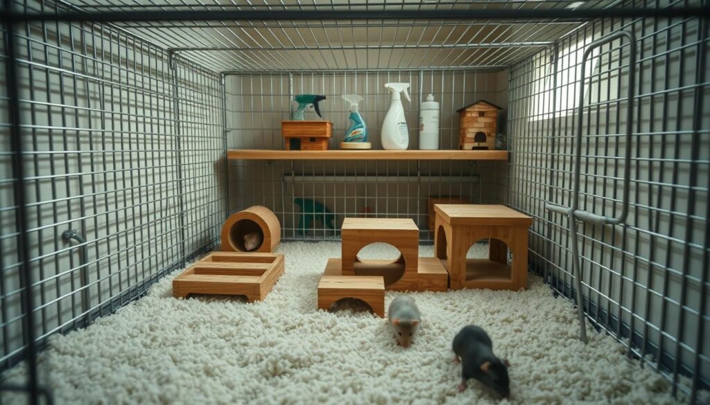 Rattenkäfig Reinigung Rattenkäfig Reinigung