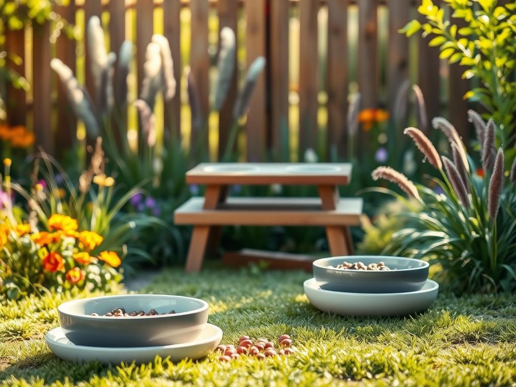 Moderne Futterplätze für Katzen im Garten Moderne Futterplätze für Katzen im Garten