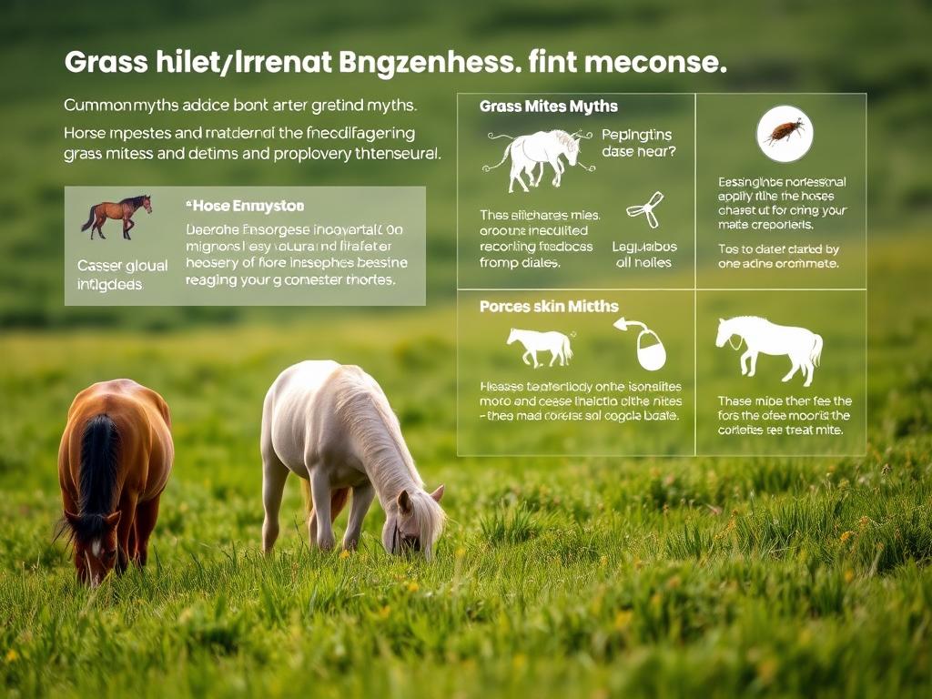 Behandlung Grasmilben Pferd Mythen aufklären Behandlung Grasmilben Pferd Mythen aufklären