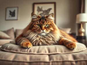 Main Coon Katze groß