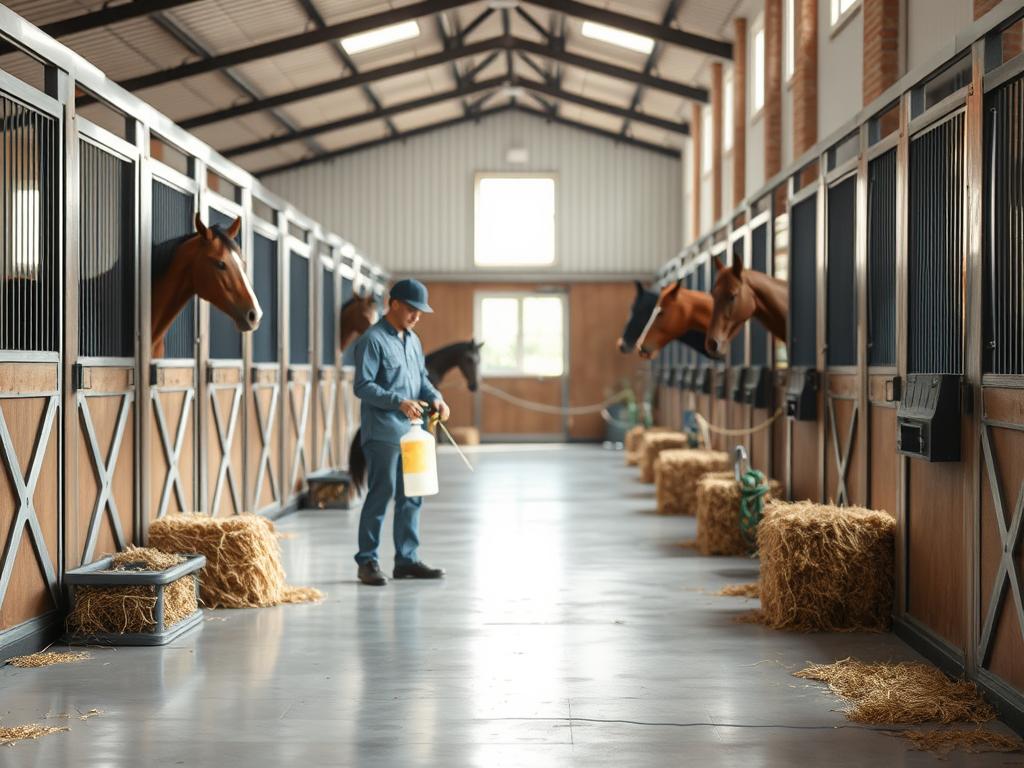 Mauke vorbeugen durch präventive Stallhygiene Mauke vorbeugen durch präventive Stallhygiene