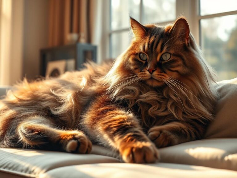 Maine Coon Katze groß - Alles über die sanften Riesen