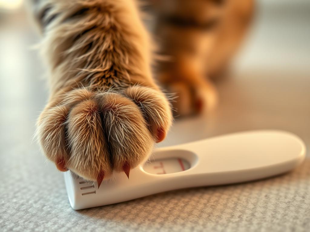 Schwangerschaftstest Katze