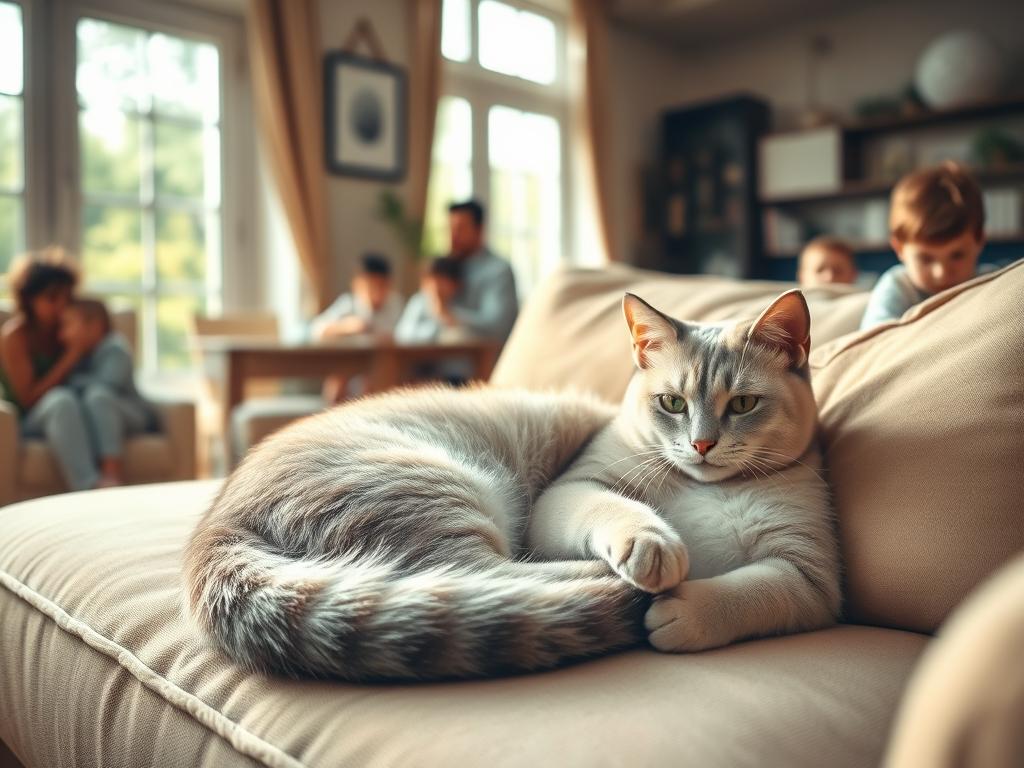 Thaikatze Familienleben Thaikatze Familienleben
