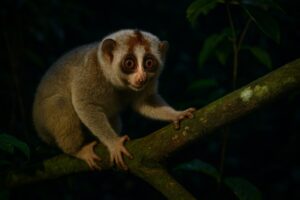 nachtaktive Primaten