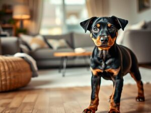 deutscher Pinscher Welpe