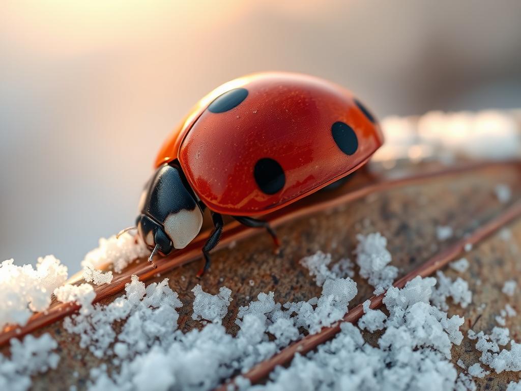 machen Marienkäfer Winterschlaf