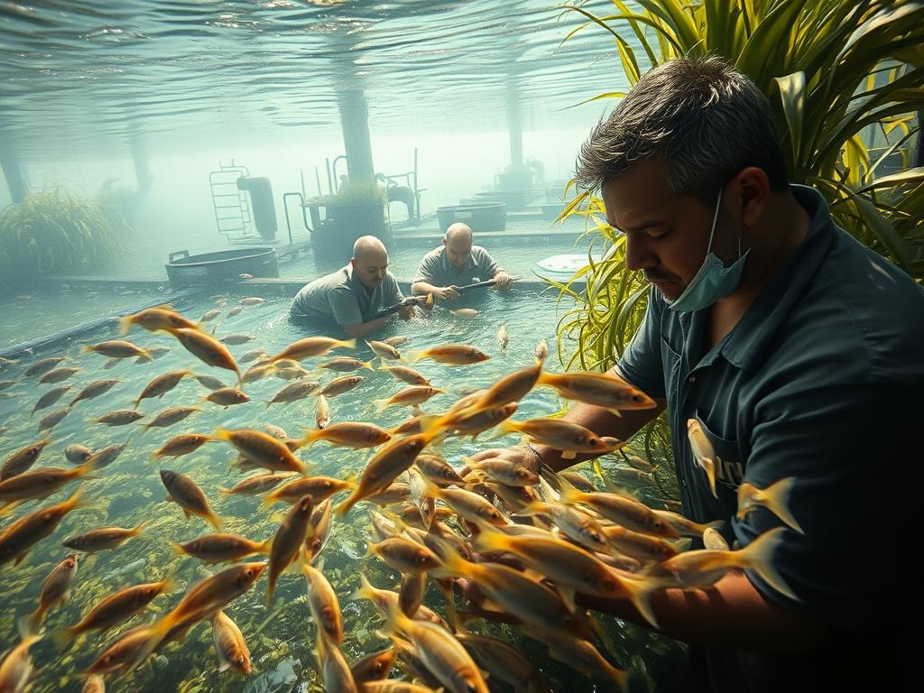Herausforderungen in der Fischzucht