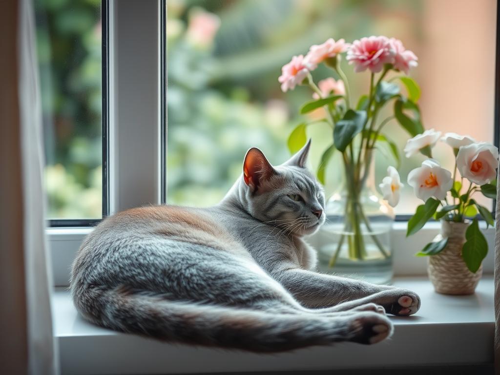 Korat Katze Haltung Alltagstipps