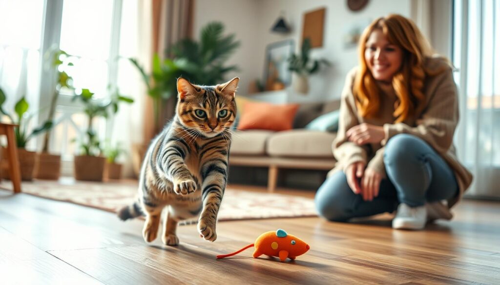 Katze apportieren beibringen