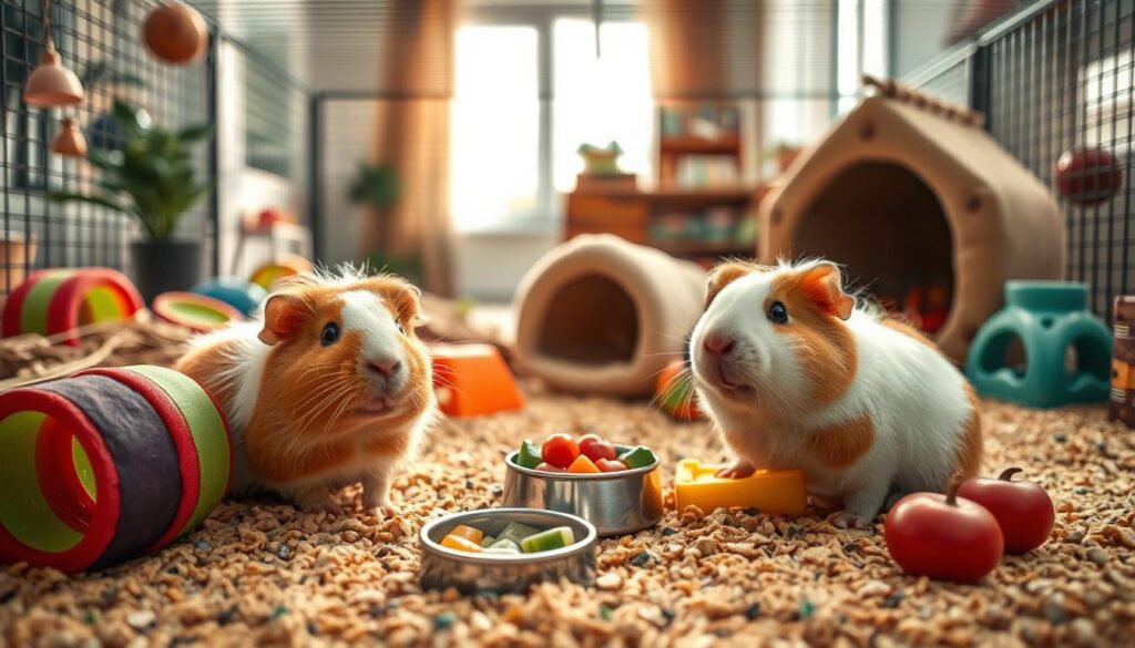 Meerschweinchen Beschäftigung