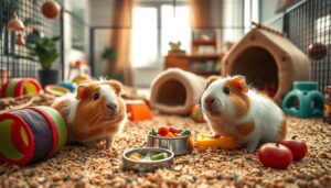 Meerschweinchen Beschäftigung