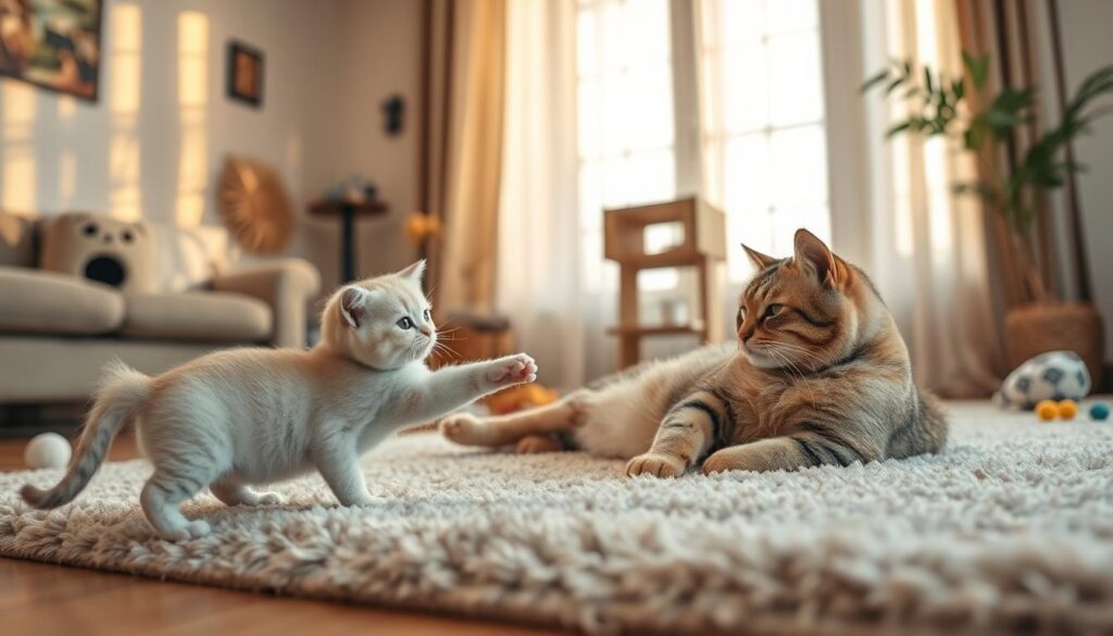 Strategien für Katzen Zusammenführung
