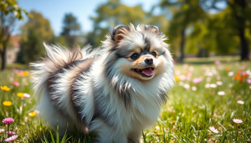 Pomeranian Merle