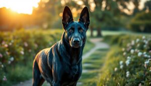 Holländischer Schäferhund schwarz