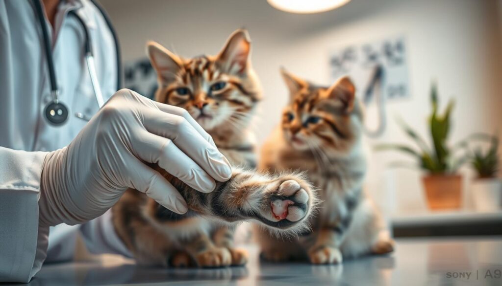 Katze Pfote verbrannt Heilungsdauer