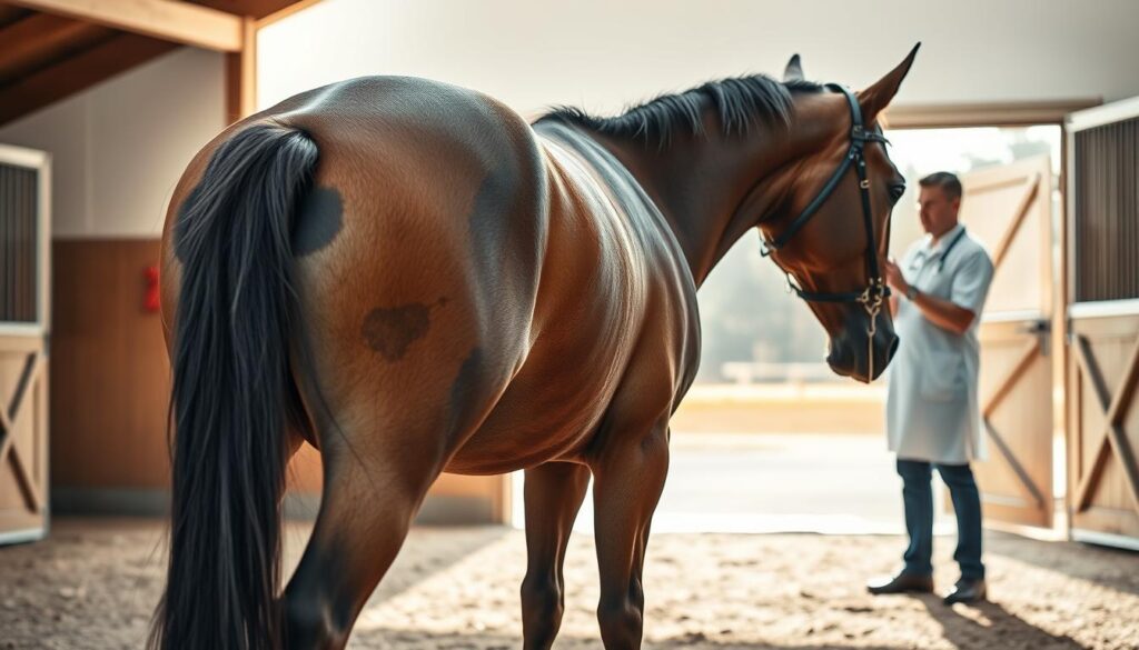 Pferd Lahmheit Hinterhand