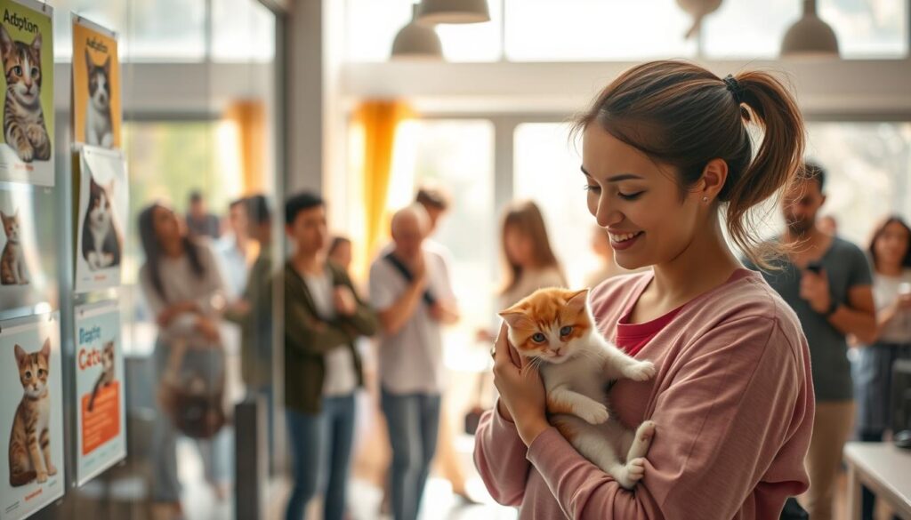 Adoption oder Kauf von Katzen