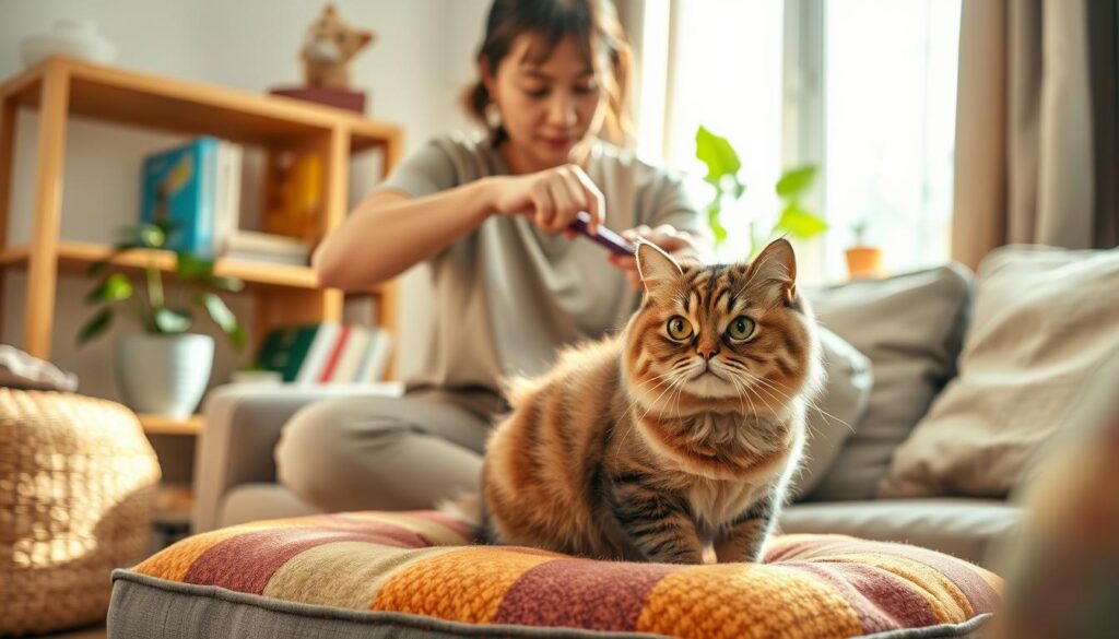 Haltung und Pflege der Katzen