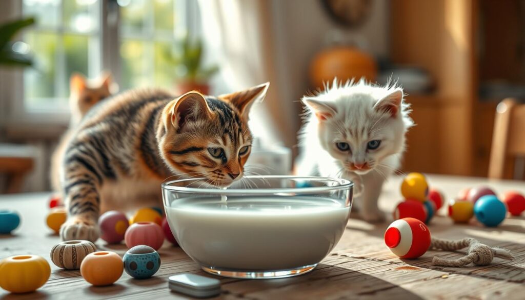 Milch für Katzen