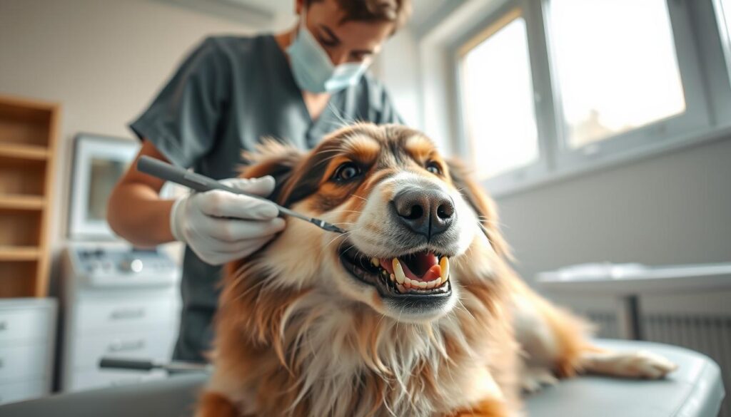 Zahnstein entfernen Hund