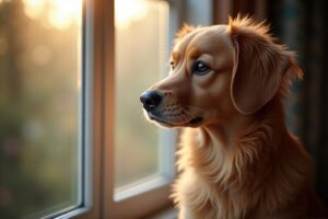 hund alleine bleiben-Titel
