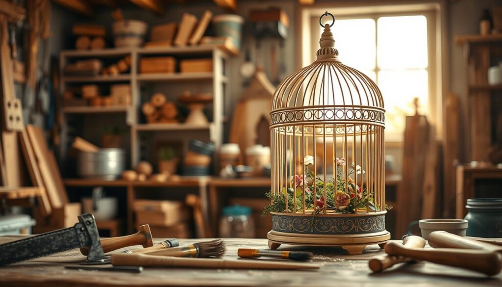 Vogelkäfig selber bauen
