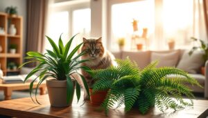 Katzenfreundliche Pflanzen