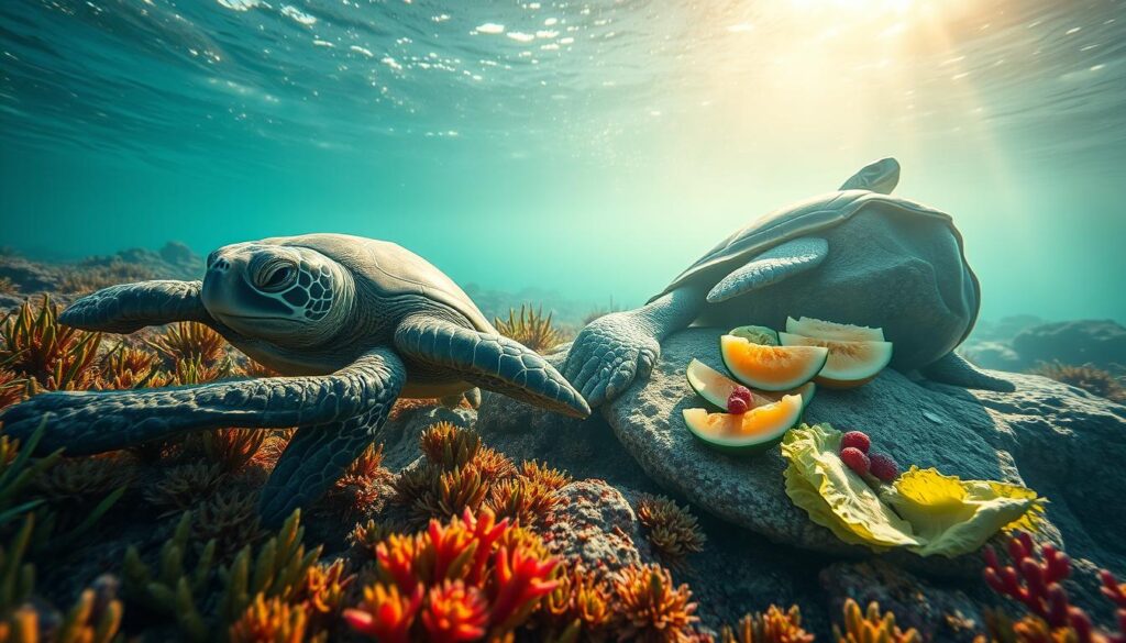 Was essen Schildkröten