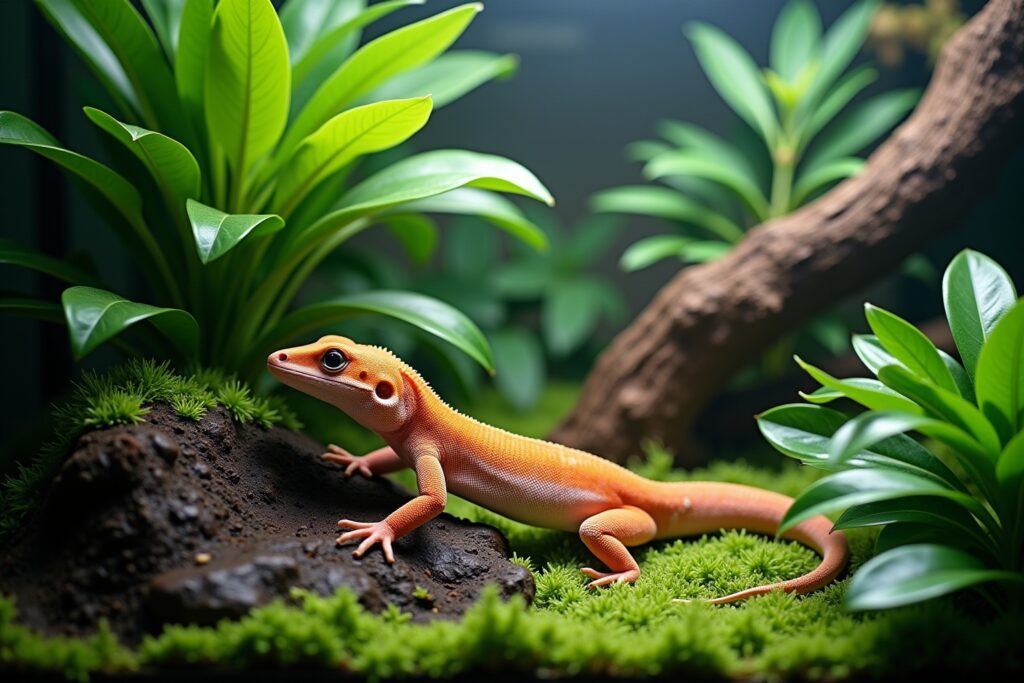gecko terrarium einrichten-Titel