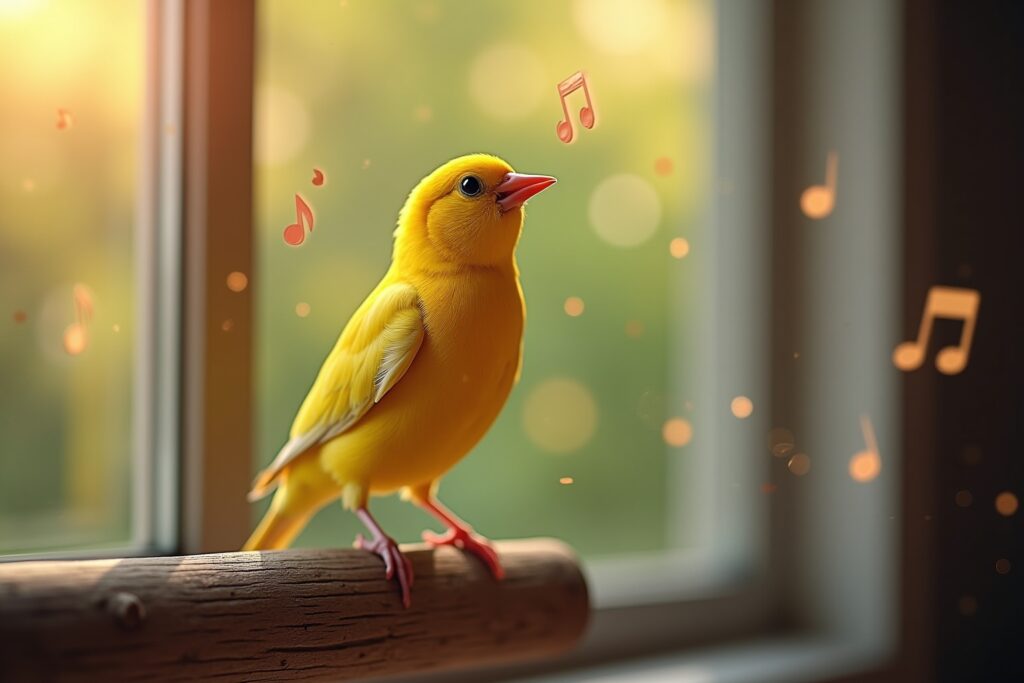 kanarienvogel gesang fördern-Titel